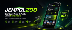 JEMPOL200 cashback digital untuk game mobile dan hiburan digital